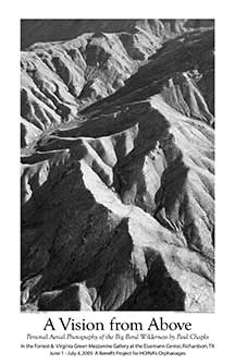 Paul Chaplo A Vision from Above Eisemann Green Gallery Richardson TX Texas Big Bend Landscape Photography