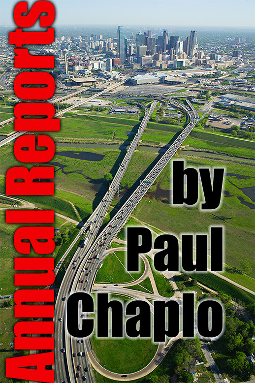 Annual Report Photographer Dallas Texas TX Digital Transportation Shipping Bridges Infrastructure Digital Urban City Annual Report Cities Skylines Aerial Helicopter Photography by Paul Chaplo 